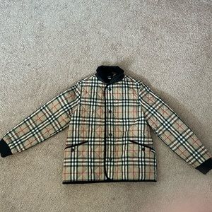 Burberry quilted jacket. Kids size 10